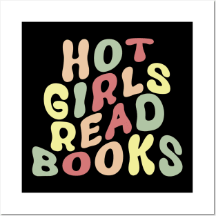 Hot Girls Read Books Cute Groovy Love Reading Quotes Posters and Art